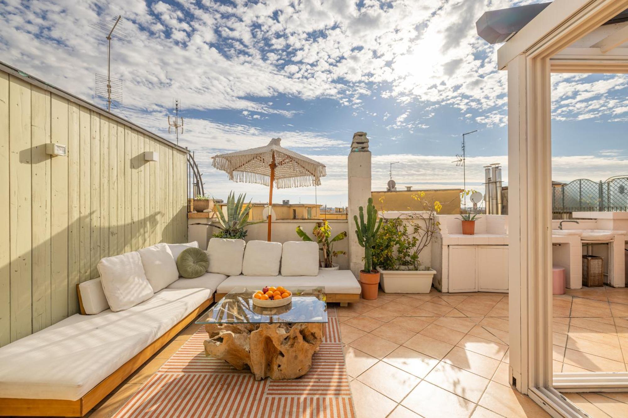 Aria Penthouse & Garden Leilighet Roma Eksteriør bilde