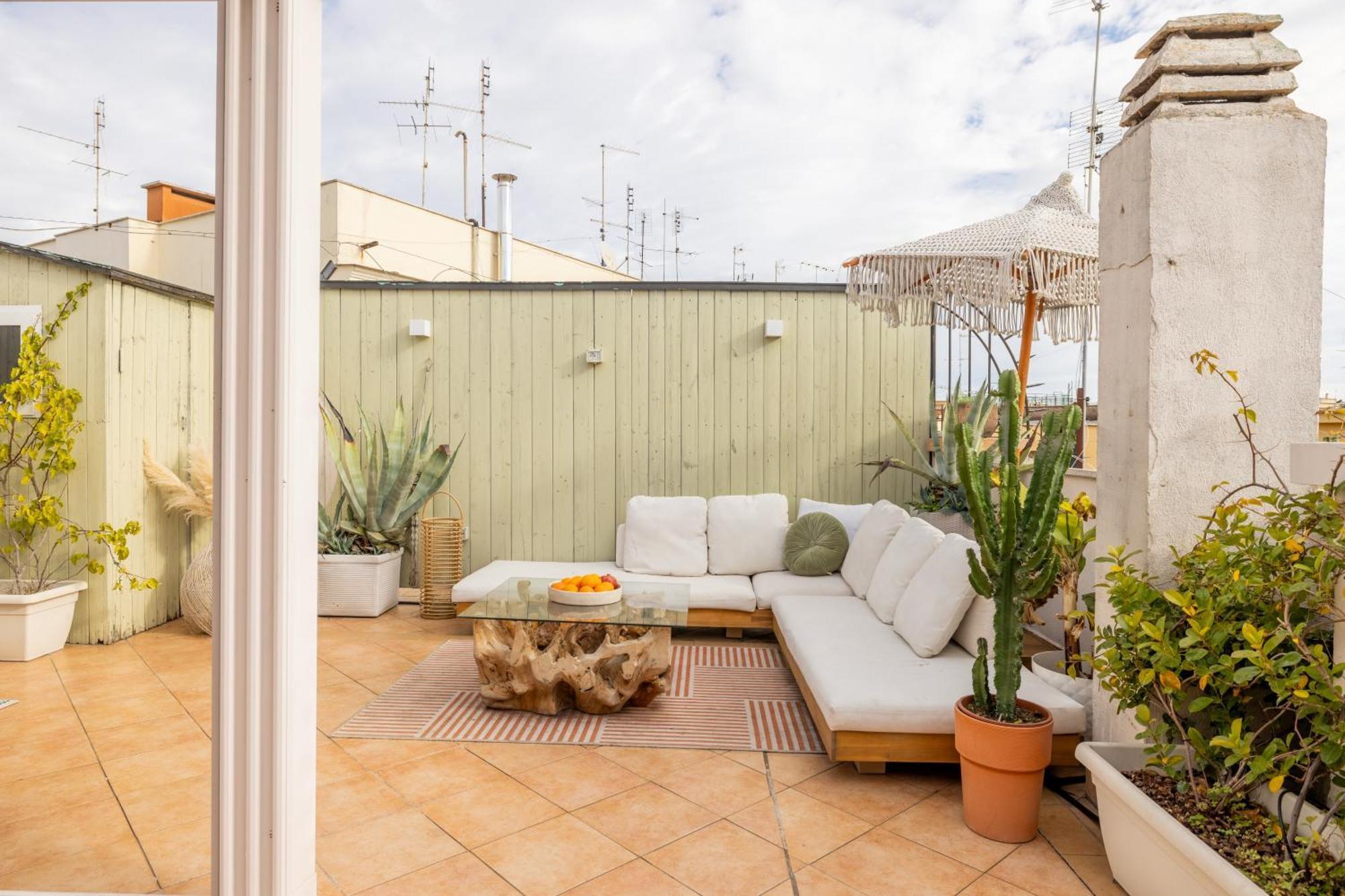 Aria Penthouse & Garden Leilighet Roma Eksteriør bilde