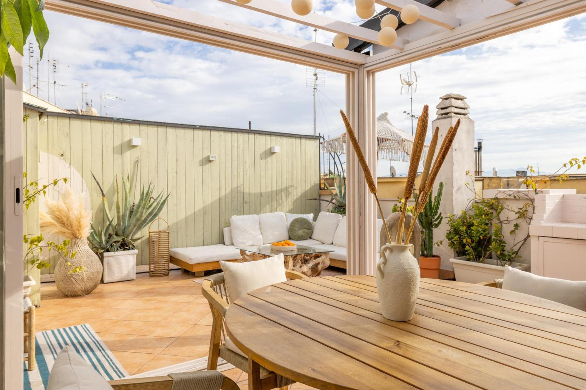 Aria Penthouse & Garden Leilighet Roma Eksteriør bilde