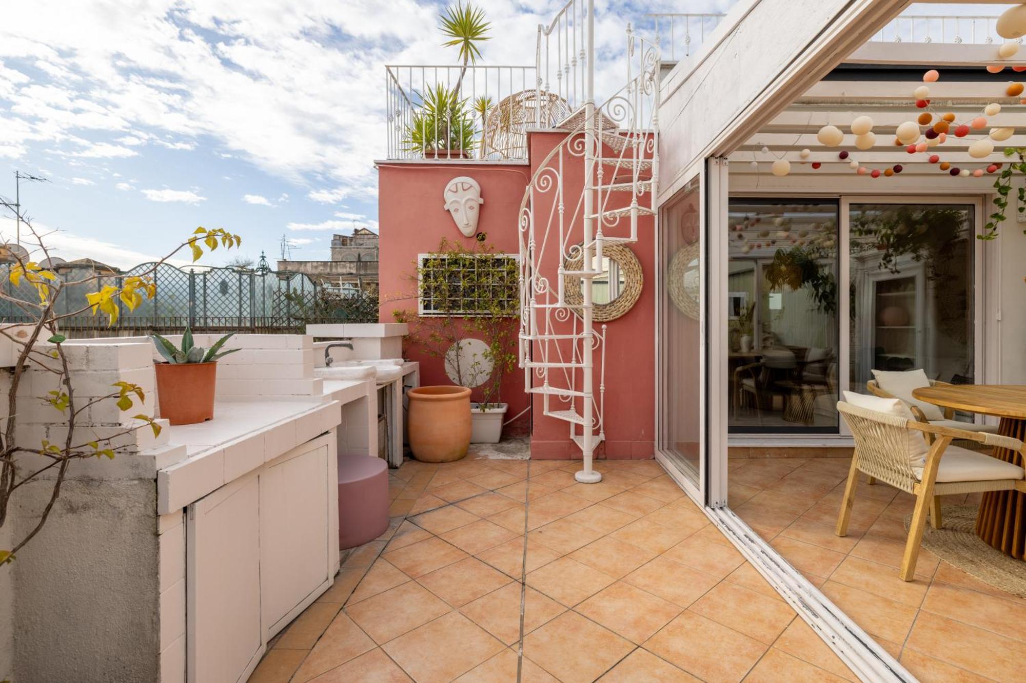 Aria Penthouse & Garden Leilighet Roma Eksteriør bilde